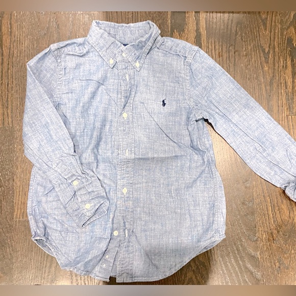 Polo Ralph Lauren Other - Boys Size 6 POLO Ralph Lauren Denim/ Chambray button down shirt - worn once.